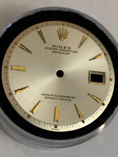 Genuine Rolex Datejust Piepan Doorstep Silver Yellow Stick Dial- 1600 1601 1603 for sale  Jacksonville