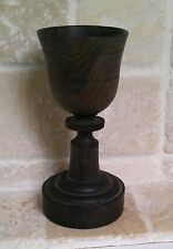 Turned wooden goblet for sale  SETTLE