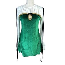 Designs by Valerry Figure Skating St. Patricks Dance Womens Size M Green White for sale  Shipping to South Africa