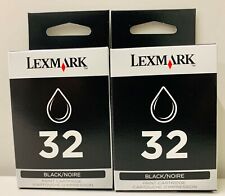 New Genuine Lexmark 32 2PK Ink Cartridge X Series X5270 X5470 P Series P8350  for sale  Shipping to South Africa