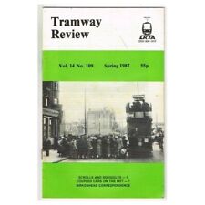 Tramway review magazine for sale  GREAT YARMOUTH