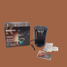Cafetera negra mate Keurig K-Cup de una sola porción K-Select #NO8909, usado segunda mano  Embacar hacia Argentina