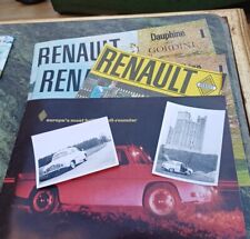 Original renault brochures for sale  GREAT YARMOUTH