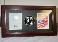 Allied Frame POW / MIA Picture Frame with Medallion Badge - 2 photo frame, 10x18 for sale  Shipping to Canada
