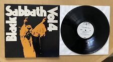 BLACK SABBATH - VOL 4 WHITE LABEL PROMO WARNER BROS BS 2602 ORIG 1972 LP EX/NM comprar usado  Enviando para Brazil
