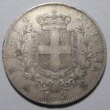 5 lire 1875 usato  Torino