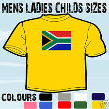Emblema Da África Do Sul Bandeira T-shirt todos os tamanhos e cores comprar usado  Enviando para Brazil