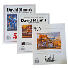 Revistas de arte de motocicletas de David Mann's número 1, número 2 y número 3 segunda mano  Embacar hacia Argentina