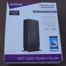 Netgear N300 WiFi Modem Router Xfinity Time Warner Kabel, używany na sprzedaż  Wysyłka do Poland