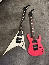 Jackson guitars pink for sale  MARCH