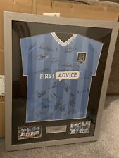 Manchester city signed for sale  HIGH WYCOMBE