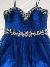 royal blue elegant prom dress for sale  Cypress
