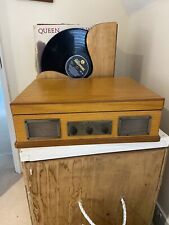 Wooden record player for sale  UCKFIELD
