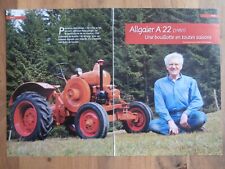 Documents tracteur allgaier d'occasion  Calonne-Ricouart