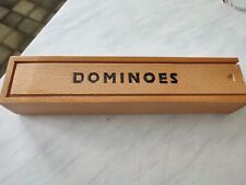 Domino set wooden for sale  SPALDING
