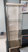 Glass display cabinet for sale  WISBECH