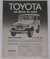 Advert pubblicità 1978 usato  Agrigento