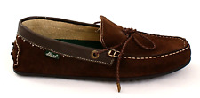 Used, G.H. Bass & Co. Brown Tobby Suede Leather Slip On Boat Shoes Men's Size 8.5 for sale  Shipping to South Africa