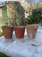 Terracotta Vintage Hand Thrown Plant Pots 4 In #G for sale  Shipping to South Africa