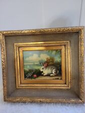 Rabbit oil painting for sale  Smyrna
