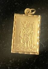 9ct christopher pendant for sale  CHELMSFORD