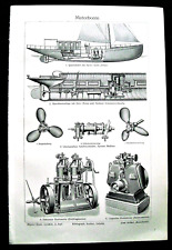 1909 antica stampa usato  Pozzallo