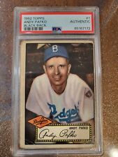 1952 topps andy for sale  Bridgeview