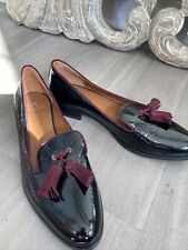 aquatalia flats patent leather Size 8.5, used for sale  Victor