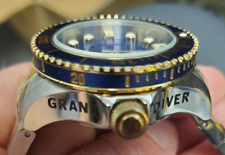 Invicta Grand Diver relógio feminino mostrador azul pulseira de aço inoxidável 2 tons 19816 comprar usado  Enviando para Brazil