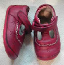 Clarks girls red for sale  NORTHAMPTON