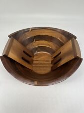 Wooden salad bowl for sale  Fort Smith