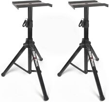 Hola! Music Pair of Studio Monitor Speaker Stands Professional Heavy-Duty Tripod for sale  Shipping to South Africa
