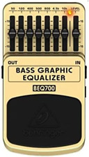 Equalizador gráfico Behringer BEQ700 Ultimate 7 bandas para baixo e teclado, bronzeado comprar usado  Enviando para Brazil