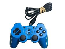 Gioteck VX2 Wired Controller For Sony Playstation 3 PS3 Blue Tested & Working for sale  Shipping to South Africa