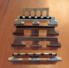 Lot of 5 Assorted 5 String Banjo Bridges w/3 Feet Geiger Morris? See pics, used for sale  Tallahassee