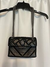 Used, kurt geiger black leather crossbody for sale  Shipping to South Africa