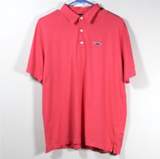 Camisa polo masculina Patagonia truta Fitz Roy algodão orgânico manga curta rosa choque comprar usado  Enviando para Brazil