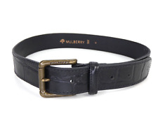 Mulberry belt black for sale  POTTERS BAR