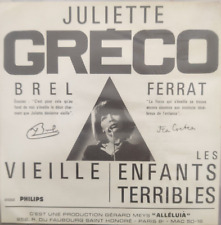 Juliette greco tours d'occasion  Bordeaux-