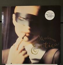 Disco de vinil edição limitada 12" LP Madonna erótico importação do Reino Unido? 1992 com pôster  comprar usado  Enviando para Brazil