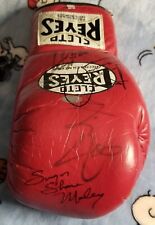 Luva de boxe Steiner Cleto Reyes oficial com cadarço "açúcar" Shane Mosley assinada! comprar usado  Enviando para Brazil