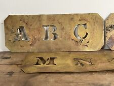 Antique brass plate for sale  NORTH FERRIBY