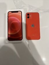 Apple iPhone 12 128GB (desbloqueado) A2172 vermelho - vidro traseiro rachado comprar usado  Enviando para Brazil