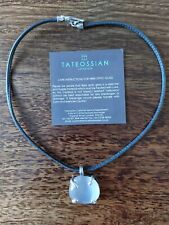 Tateossian blue glass for sale  TEMPLECOMBE