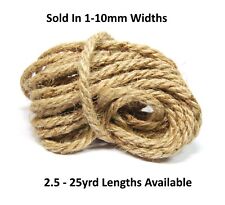 Natural jute cord for sale  Shipping to Ireland