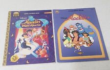 Libros para colorear de Aladdin de Disney de 1990 segunda mano  Embacar hacia Argentina