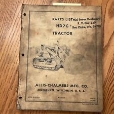 Allis chalmers hd7g for sale  Shipping to Canada