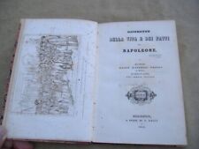 MALAGOLI "VITA E FATTI DI NAPOLEONE" FIRENZE 1844,ILLUSTRATO,AUTOGRAFO AUTORE, usado comprar usado  Enviando para Brazil