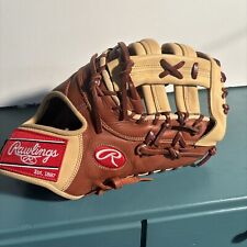 Guante de Oro Rawlings Primera Base Diseño Profesional GGEFB13BC Bronceado y Marrón ¡Excelente Estado! segunda mano  Embacar hacia Mexico