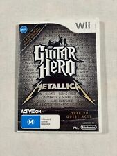 Guitar Hero Metallica / Wii Game / Nintendo / 2009, usado comprar usado  Enviando para Brazil